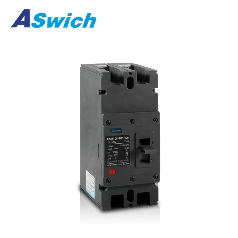 125A DC MCCB Load Circuit Breaker Molded Case Circuit Breaker for Battery Solar Energy System