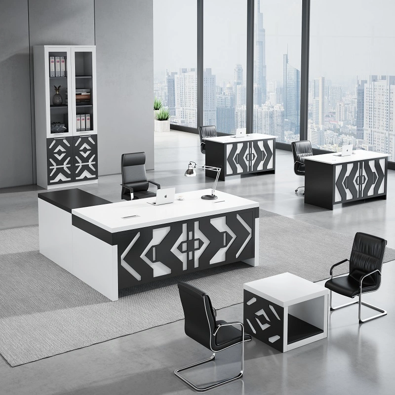 New Modern Design Metal Leg Decent Executive Office Table Computer Desk