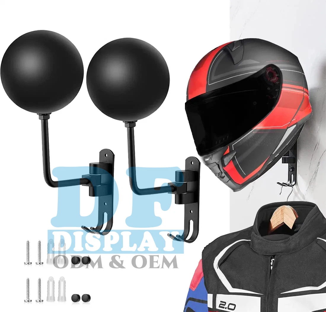 Accesorios de moto CASCO CASCO, titular de la percha de Pared Rack gancho para abrigos, sombreros, gorros