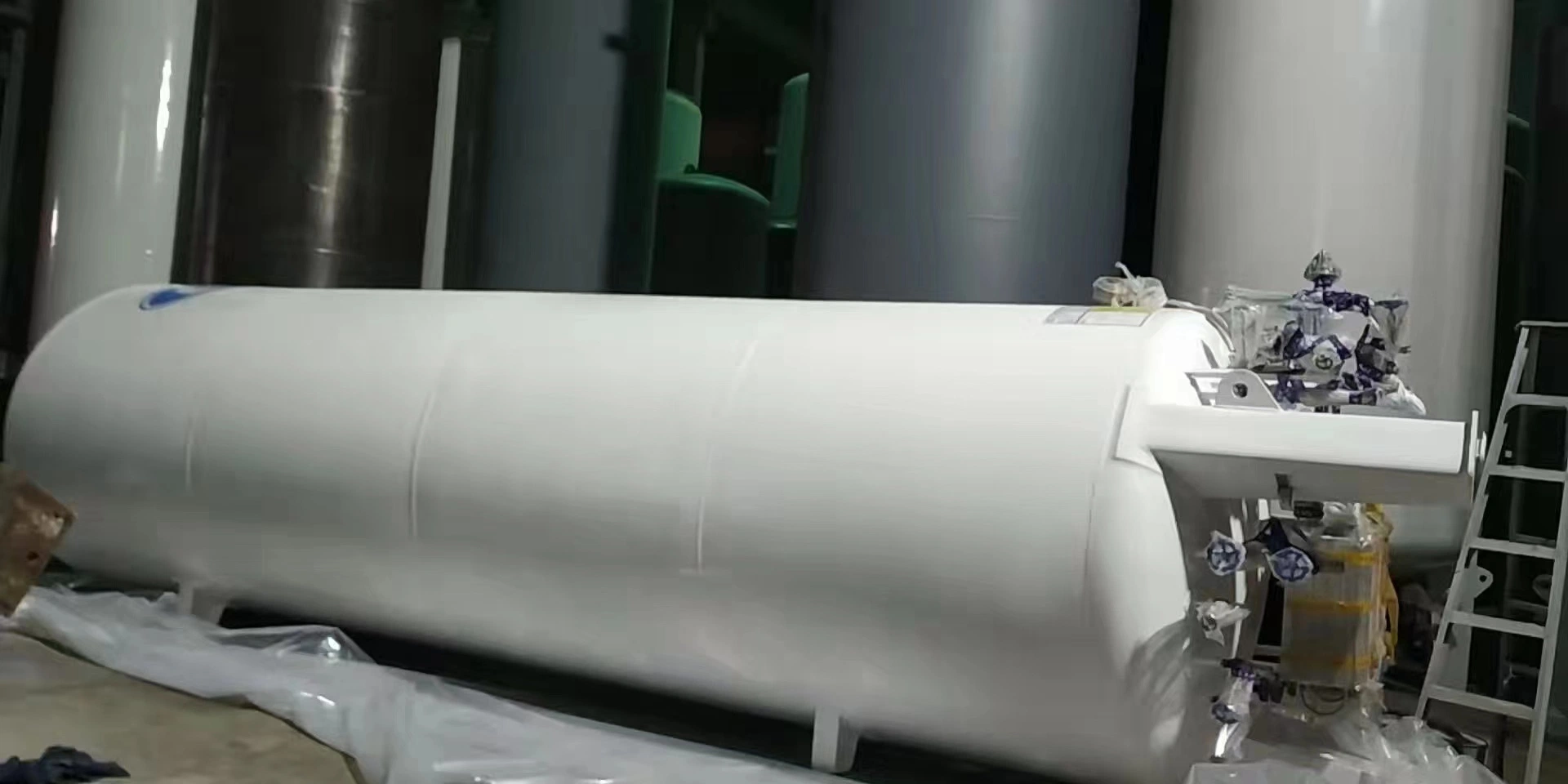 China 20m3 16bar Cryogenic Liquid Nitrogen Tank Hot Sell to Russia