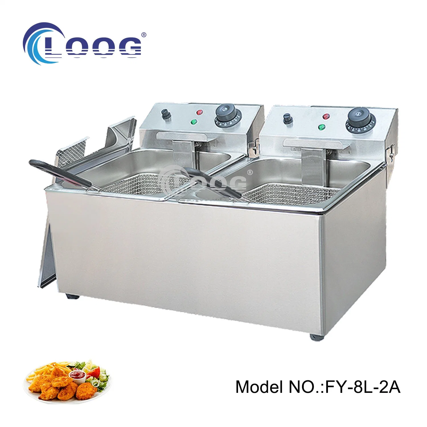 Commercial Snack Machine Electric Chips Fryer Wholesale/Supplier Factory Price Restaurant Fryers for Sale