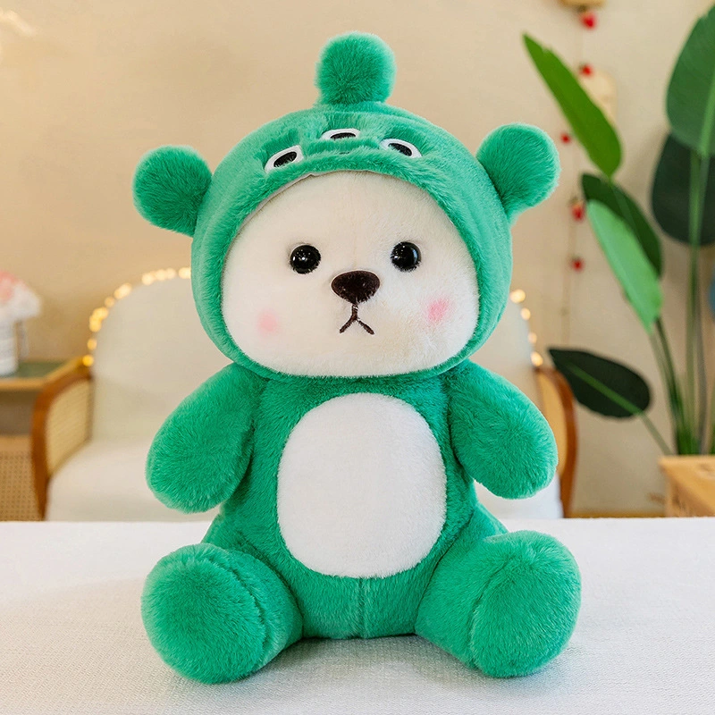 New Design in 2023 Custom Plush Stuffed Cartoon Transformable Teddy Bear Toy