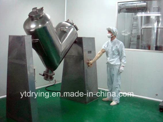 Dry Powder Mixer, V Shape/Square Cone/Two/Three Dimensional/Groove Blender/Ribbon/Screw /Trough/Cone Mixer for Pharmaceutical/Food/Chemical/Fertilizer/Pesticide