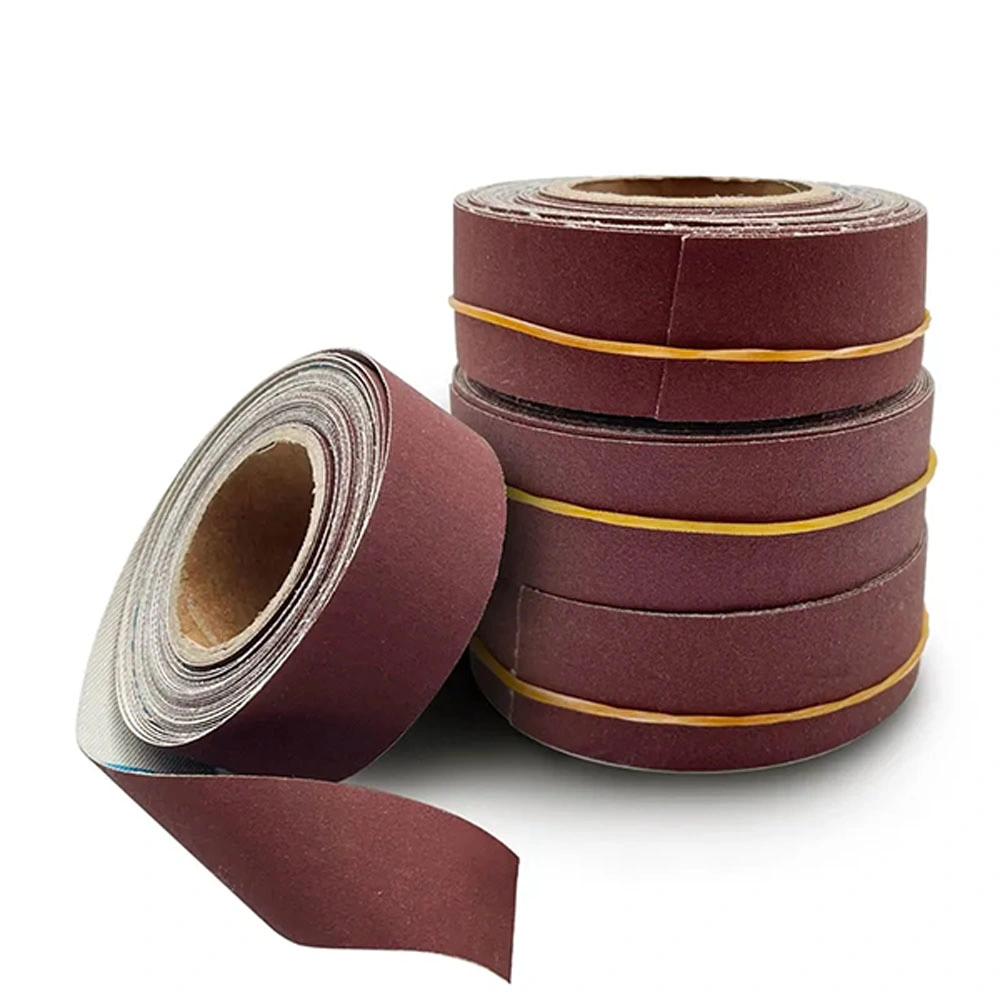 Hand Usage Abrasive Cloth Roll Tj113 Soft Cloth Sand Paper Sanding Aluminum Oxide Emery Abrasive Cloth Roll