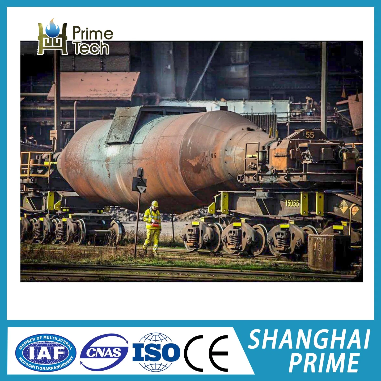 High-Performance Torpedo Ladle Car for Efficient Molten Iron Transportation