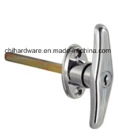 T-Handle Locks for Sectional Garage Door Lock, Shed Door Hardware