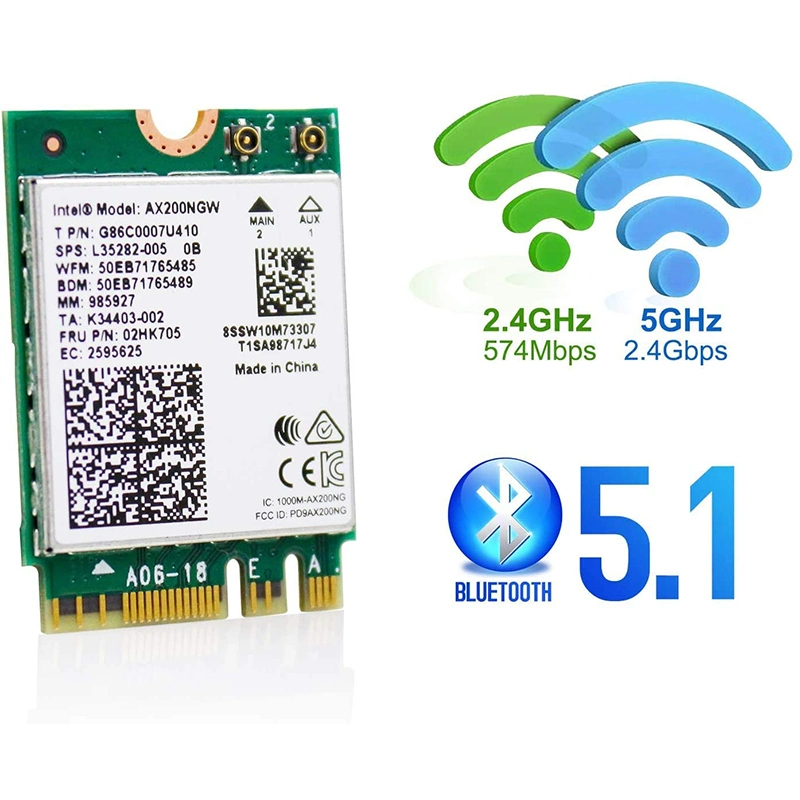 Winstars WiFi 6 Ax3000 M. 2 Module with Ofdma and Mu-MIMO