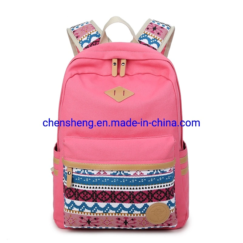 Soft Handle Funky Casual Shoulder Backpacks Lifestyle Sports School Bags for Girls Stylish