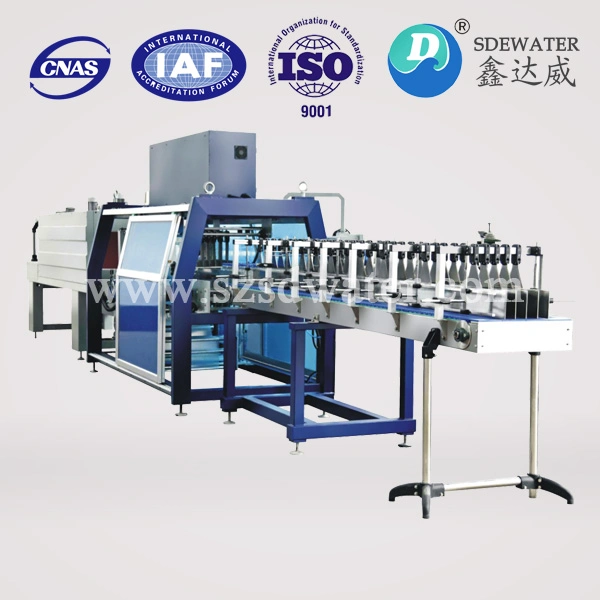 Drinking Water Bottle Shrink Wrapping Packing Machine