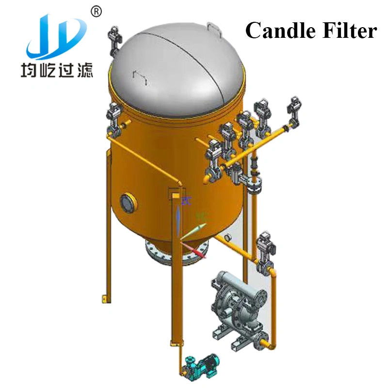 Filter Candle Sintered Glass for Metallurgy