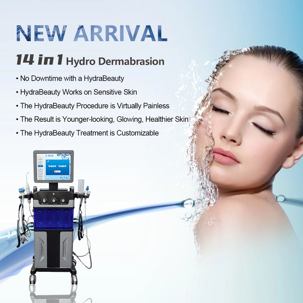 Newest Update 14in1 Hydra Dermabrasion Facial Beauty Equipment
