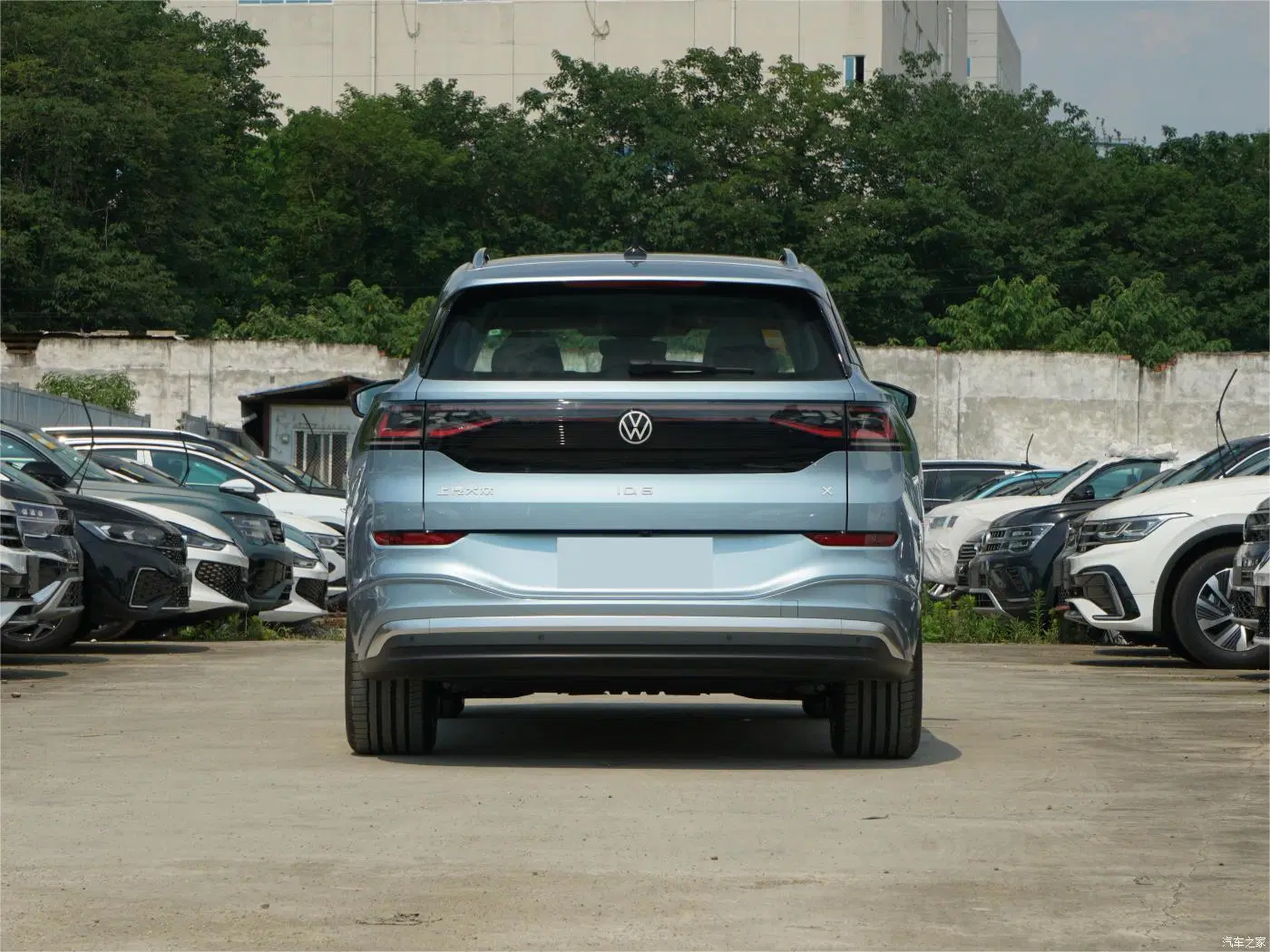 ID. 6 Crozz/ID6. X 2023 versão em stock SUV novo veículo de Energia longo alcance passageiro Pure EV 7 lugares bateria de carga rápida utilizada Volkswagen Electric Car