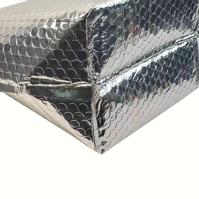 Thick Insulation EPE Foam Bag Frozen Food Thermal Foil Lined Insulated Foam Box Liners