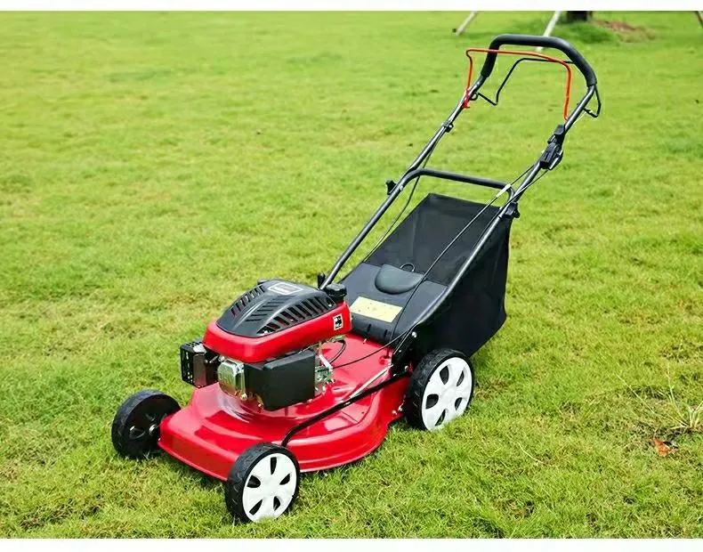 High Quality Big Power 135cc Gasoline Grass Cutting Machine China Lawn Mowers for Sale