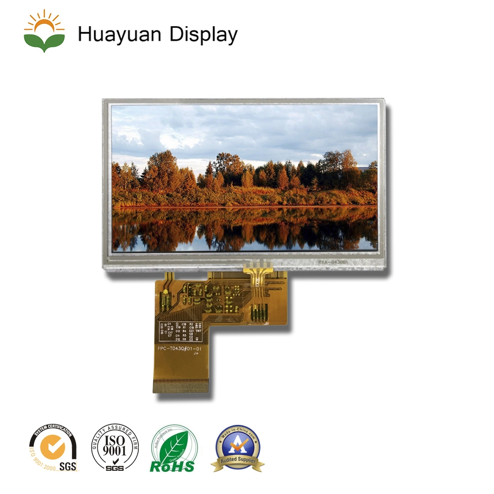 4.3inch 480*272 Resolution TFT Screen with 24bit Interface