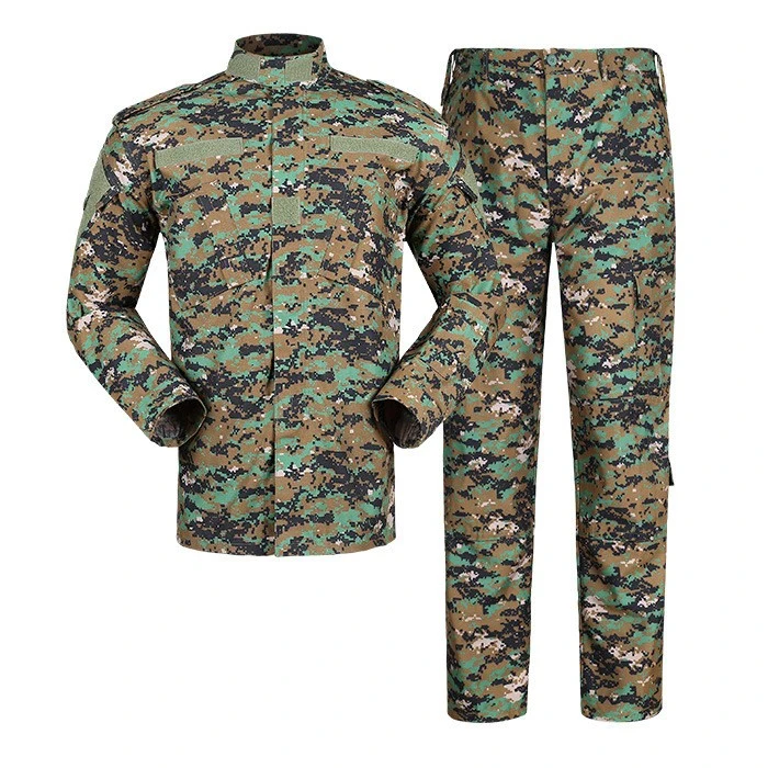 Wholesale/Supplier Combat Tan Camo Uniforms Tactical Frog Suit Clothing Tactical Shirt Combat