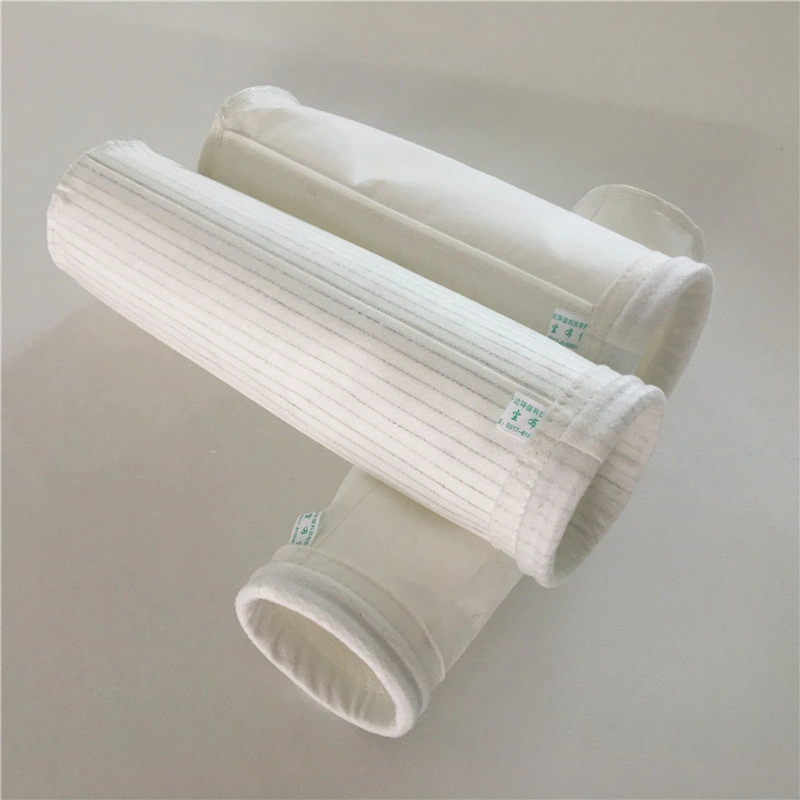 Food Pharmacy Polyester 450GSM Dust Collector Filter Bag