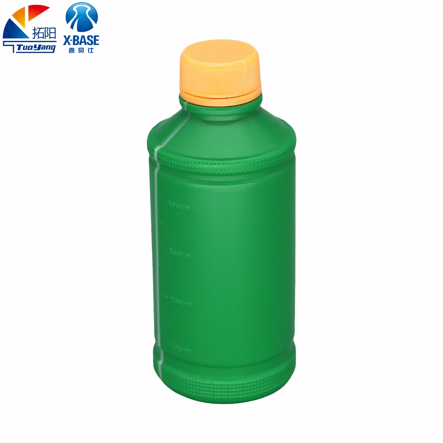 Green 250ml 500ml PE Plastic Bottle Daily Agricultural Powder Liquid Plastic Packaging Container