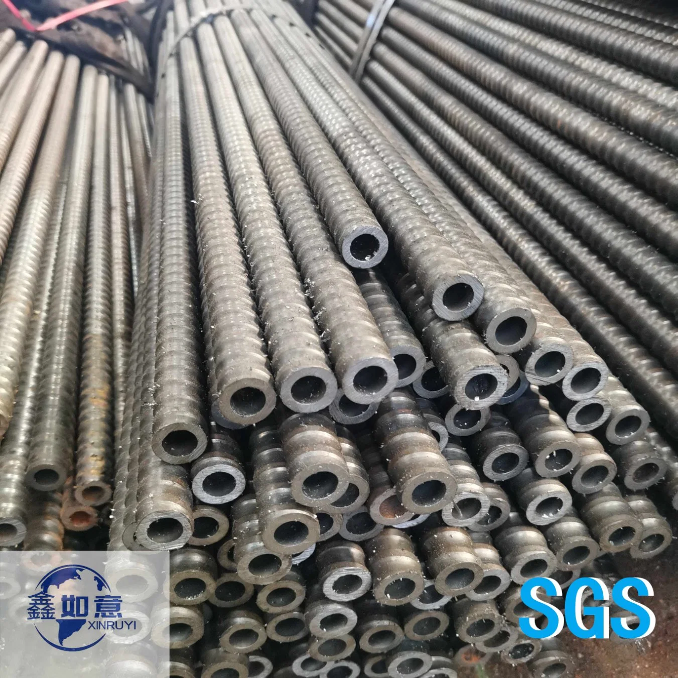 Rock Bolt/Hollow Bar Anchor/Self Drilling Bolt for Tunnel/Mining R25/ Steel 40cr/45