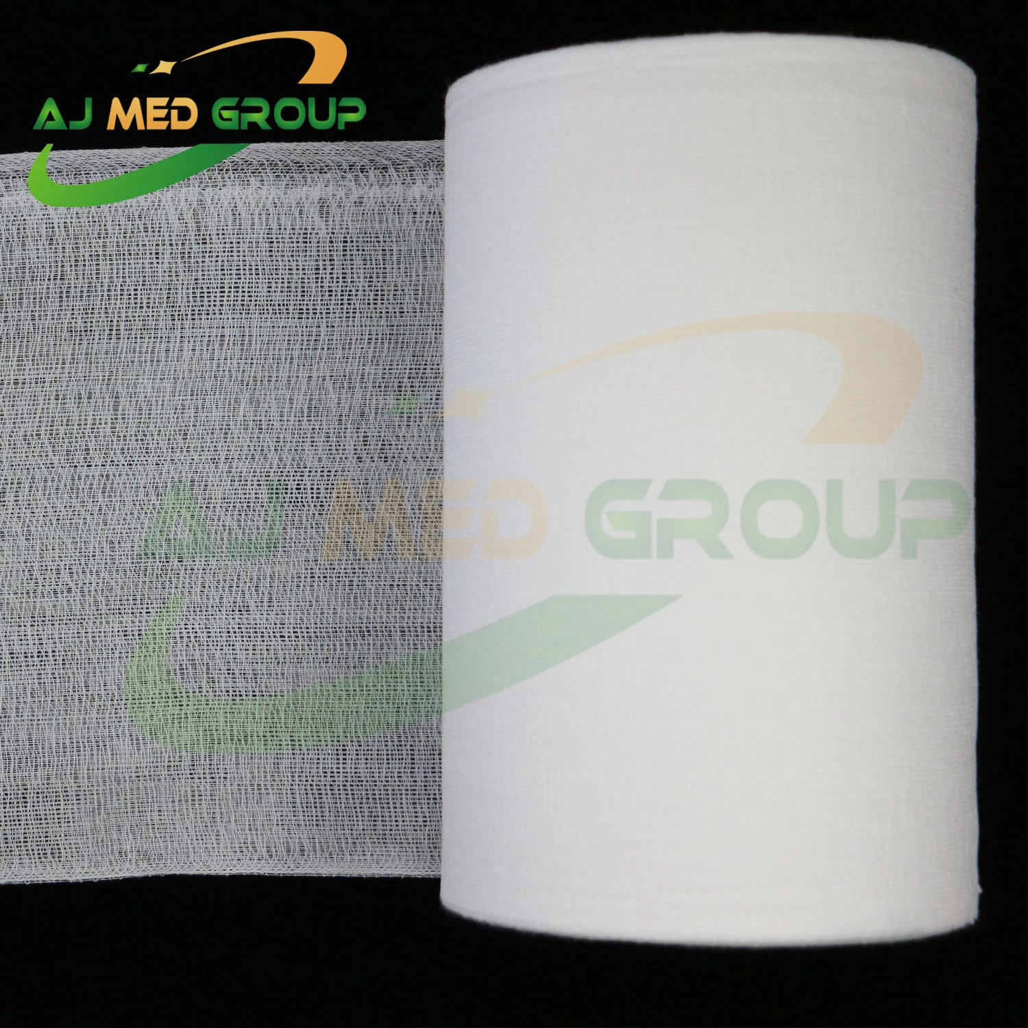 90cm% algodón absorbente rollo de gasa Jumbo 1000m*4 en 100 Ply Para Health &amp; Medical Surgical