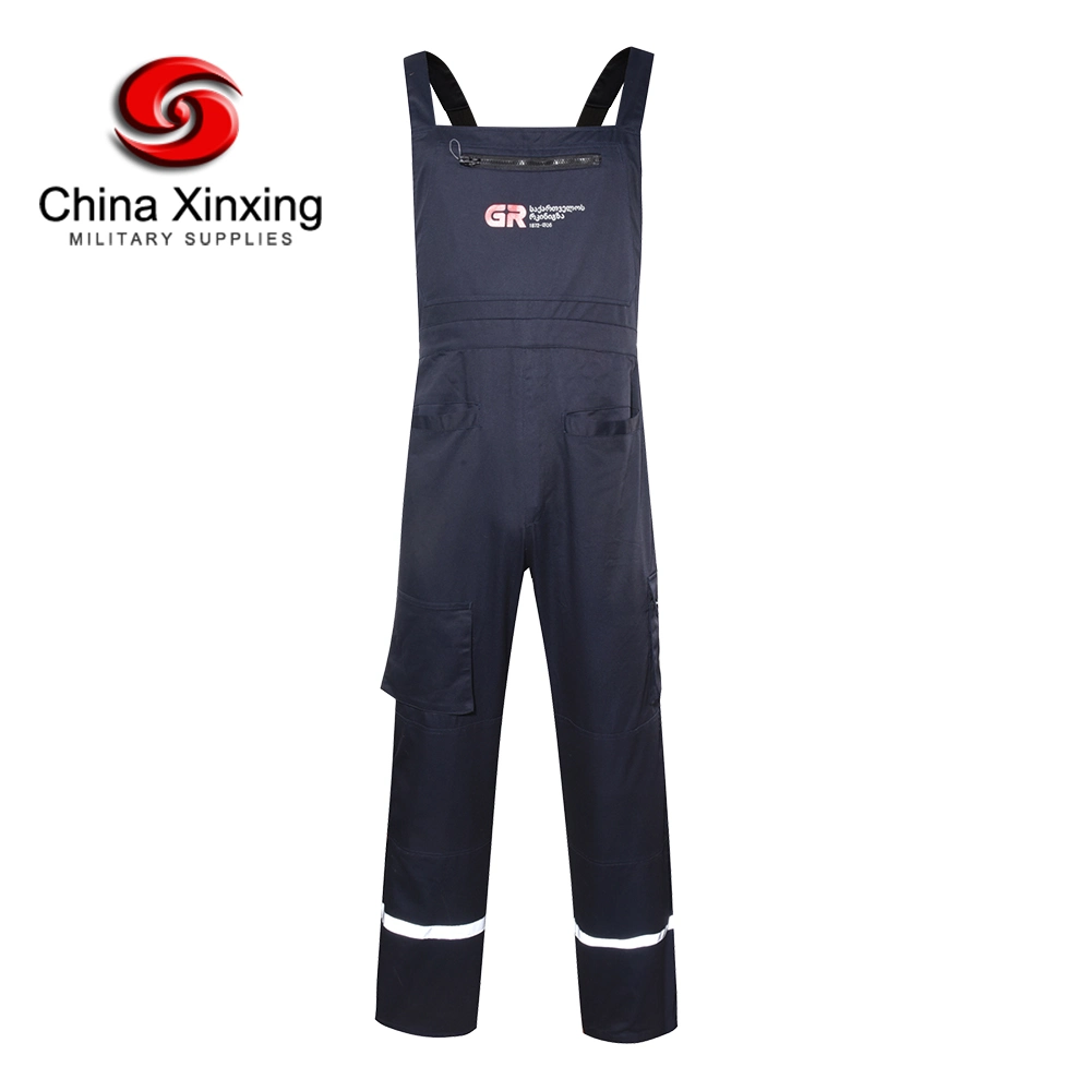 Georgia Government Tender Navy Blue Safety Overall Suits Workwear Uniform Worker Wear Overall Suits