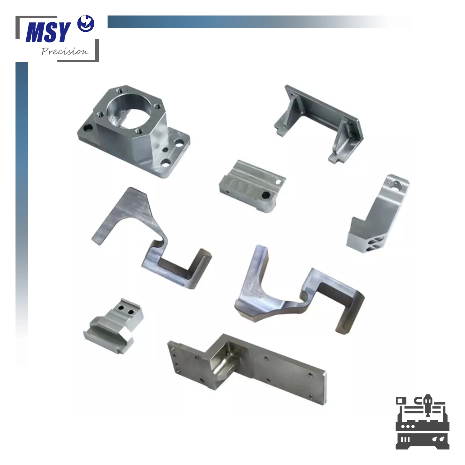 Micro CNC Machining Services Metal Precision Parts Anodized Aluminum Sewing Machine Parts