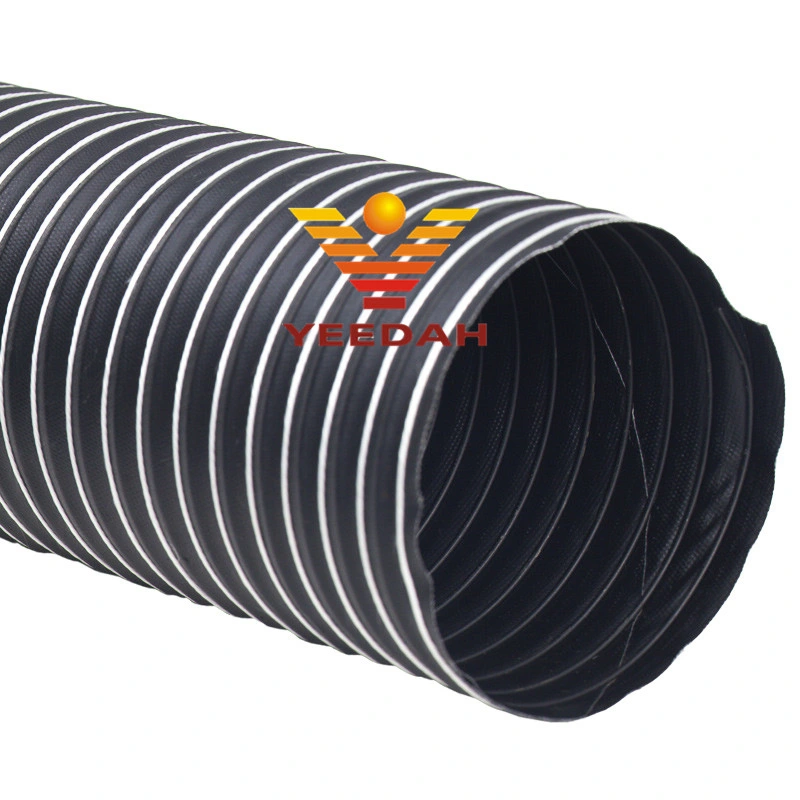 Guangdong Air Duct Flame Retardant Neoprene Flexible Fire Hose DN38mm