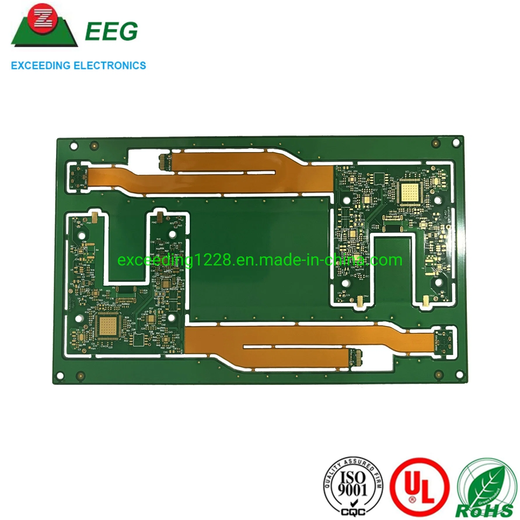 Para cable de producto/teléfono de alta tecnología FPC rígido Flex PCB