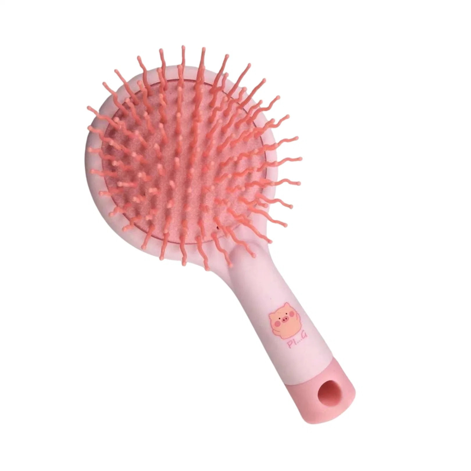 Rainbow Volume Anti-Static Magic Detangler Hair Mirror Brush