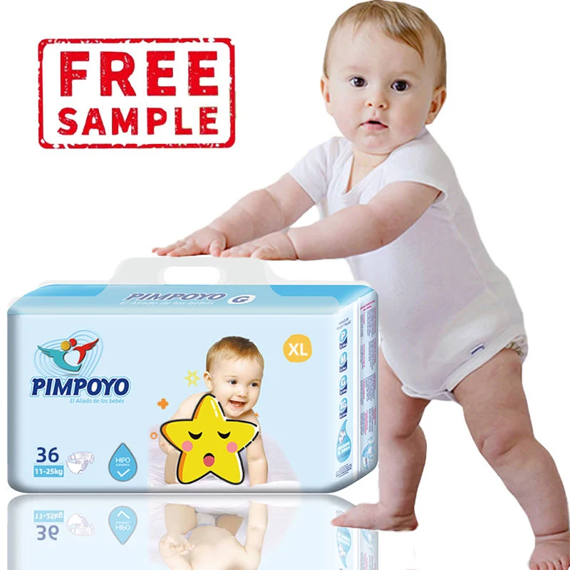 Pimpoyo Échantillon gratuit de couches en tissu à surface en coton doux Respirant Couches pour bébé Prix de gros en Inde.