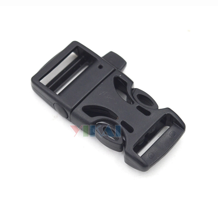 Emergency Side Release Whistle Buckles for Paracord Bracelet Survival Kits Plastic Buckle