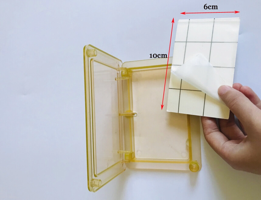 Kunststoff Schädel Kontrolle Kakerlaken Monitor Box Anti Schabe Köder Kleber Board Trap