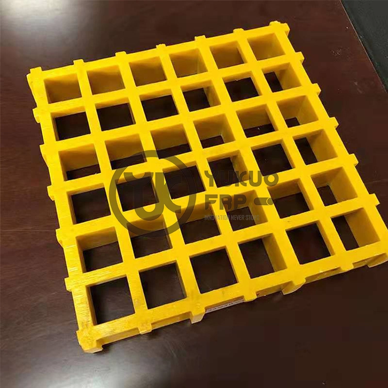 Outdoor Trench Drain Grating Cover Moulded FRP Grating