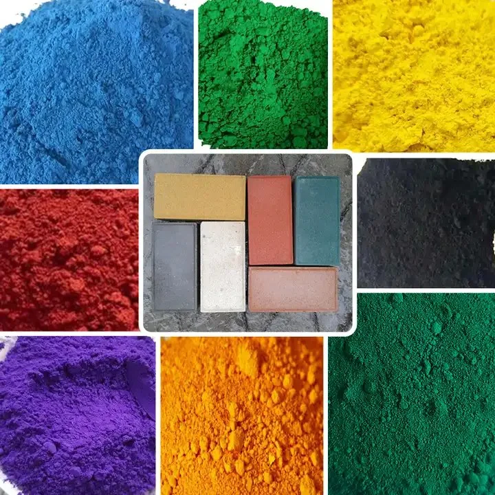 Iron Oxide Pigment, Oxide Red Yellow Black Blue Green Color/Concrete Grade /Paint Grade