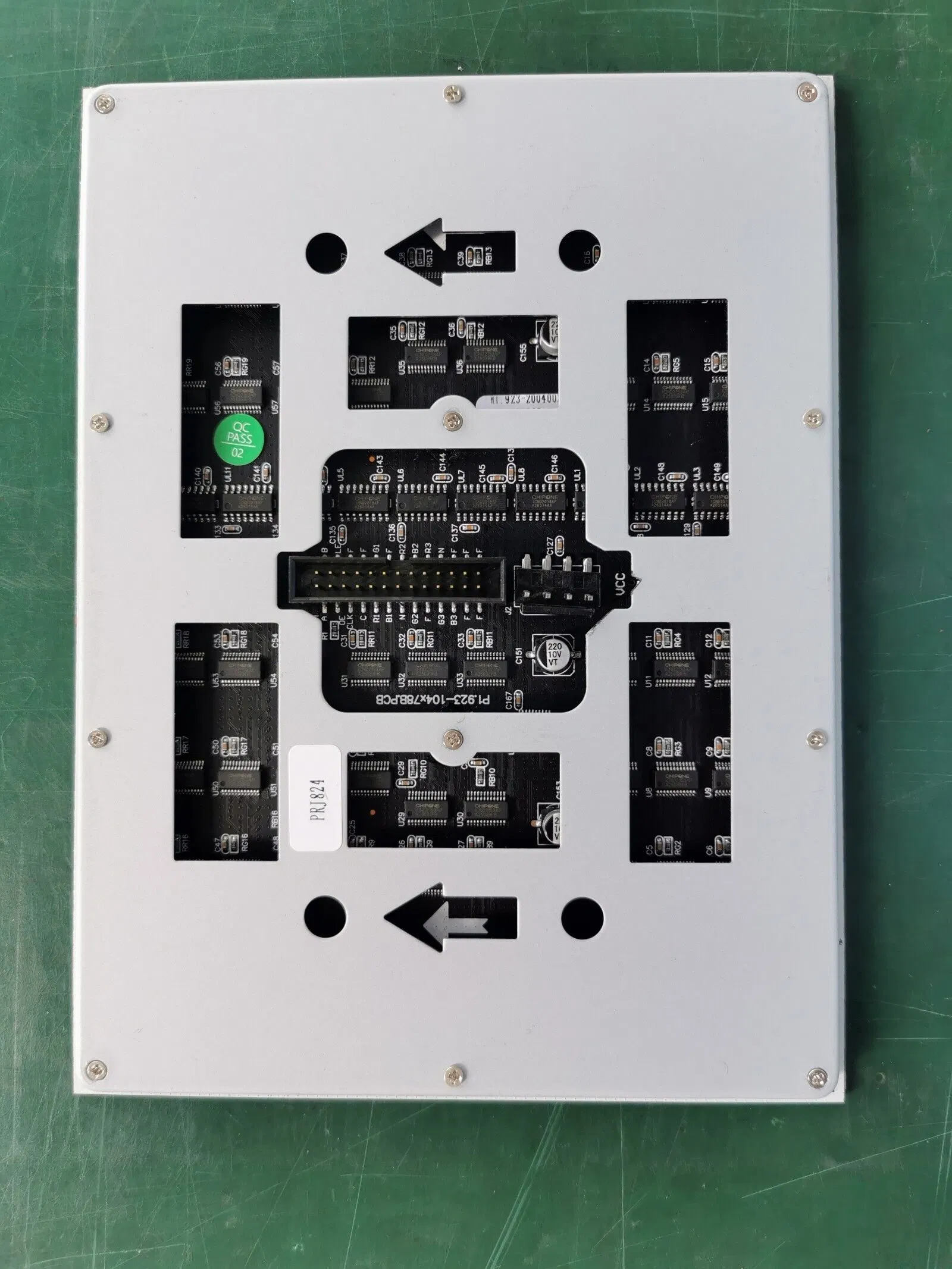 P1.923 en alta definición LED pantalla LED de interior de la pantalla de pared de vídeo