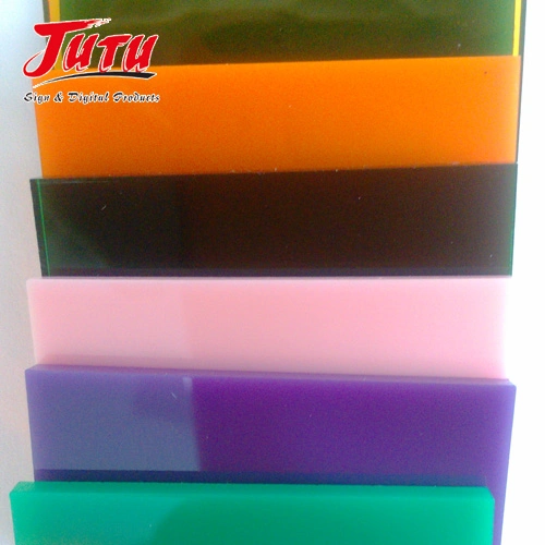 Jutu 30~40 MPa 1.22*2.44m Acrylic Sheet PMMA Sheet Transparent Acrylic Sheet