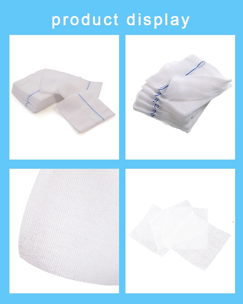 Disposable Products Medical Supplies 100% Cotton Dental Hospital Bp/USP Standard Gauze Swab Pad