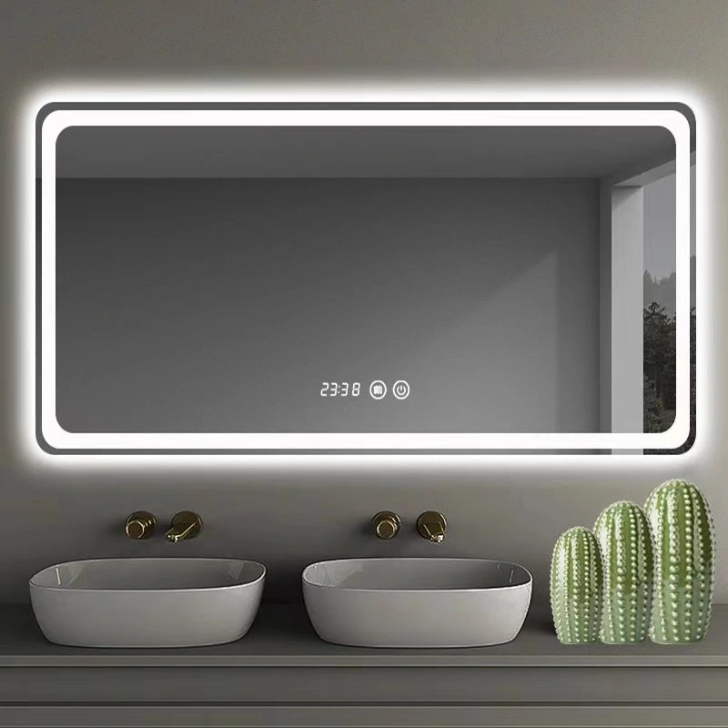 Mobiliario de baño Salón de belleza Home&amp;Hotel espejo LED con impermeable/Anti-niebla