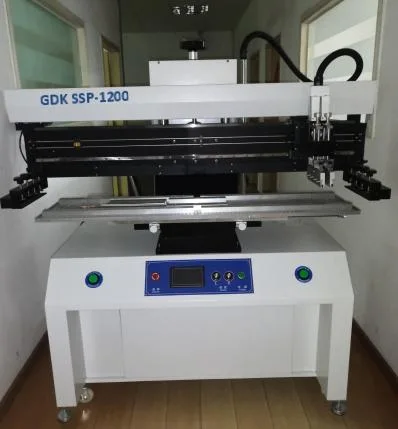 GDK SMT Machine Semi Automatic SMT Solder Paste Printer High Speed Screen Printer