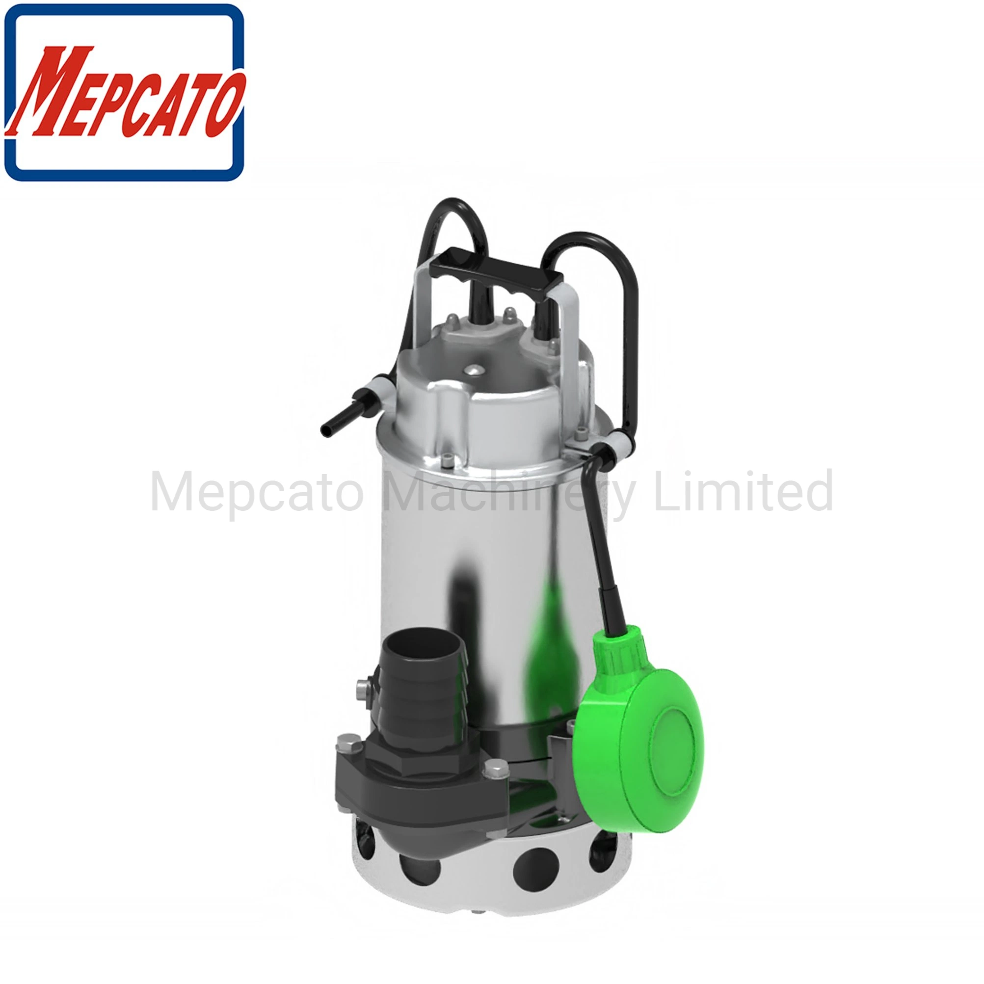 400W Kitchen Tank Basement Food Market Cellar Parking Lot Residual Sewage Waste Water Drain Stainless Steel Centrifugal Submersible Water Pumps with Floater