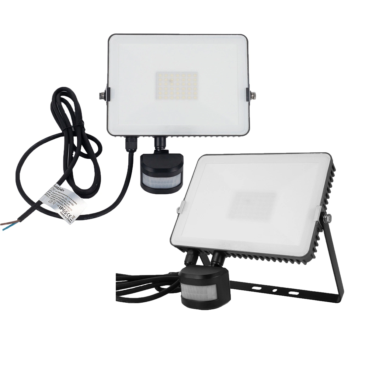 IP65 Waterproof LED Floodlight with PIR Motion Sensor 50W 70W 100W LED Outdoor Lighting