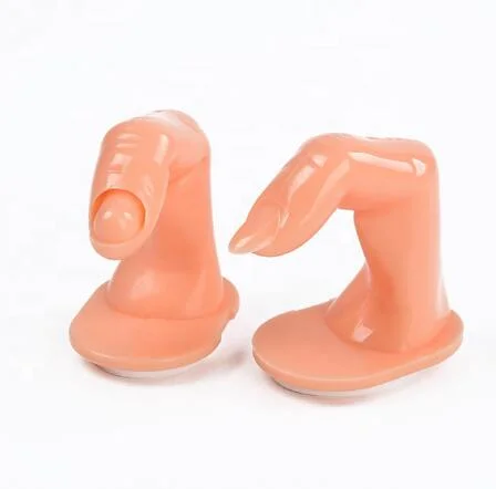 Plastic Nail Art Tool Painting Nail Trainer Finger Mold