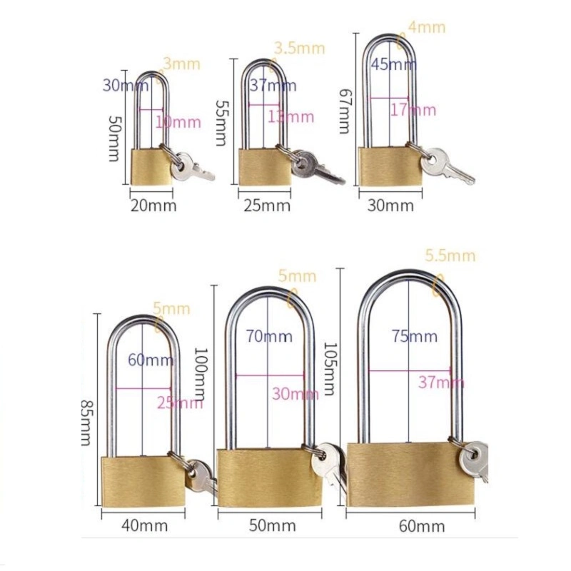 Custom Logo China Wholesale/Supplier Cheap Travel Suitcase Luggage Lock Combination Padlock