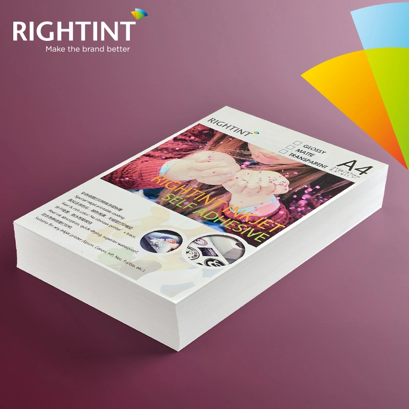 Carton Synthetic Rightint A4, OEM Shanghai coated paper Vinly Label