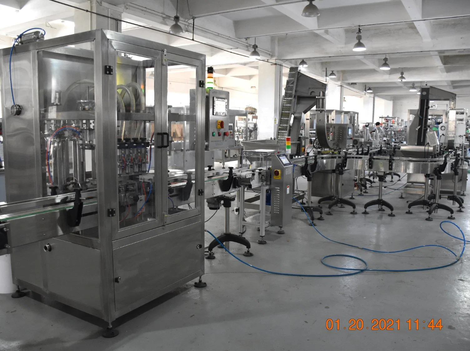 PLC Full Automatic Filling & Wrapping Line