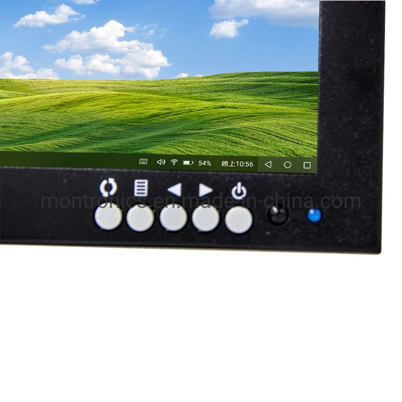 Monitor LCD TFT de alta qualidade de 10.1 polegadas 1024X600 Monitor HDMI para automóvel VGA a cores para TV OEM