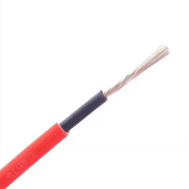 4mm 6mm 10mm 16mm 25mm H1z2z2-K Solar Panel Cable Without Connectors