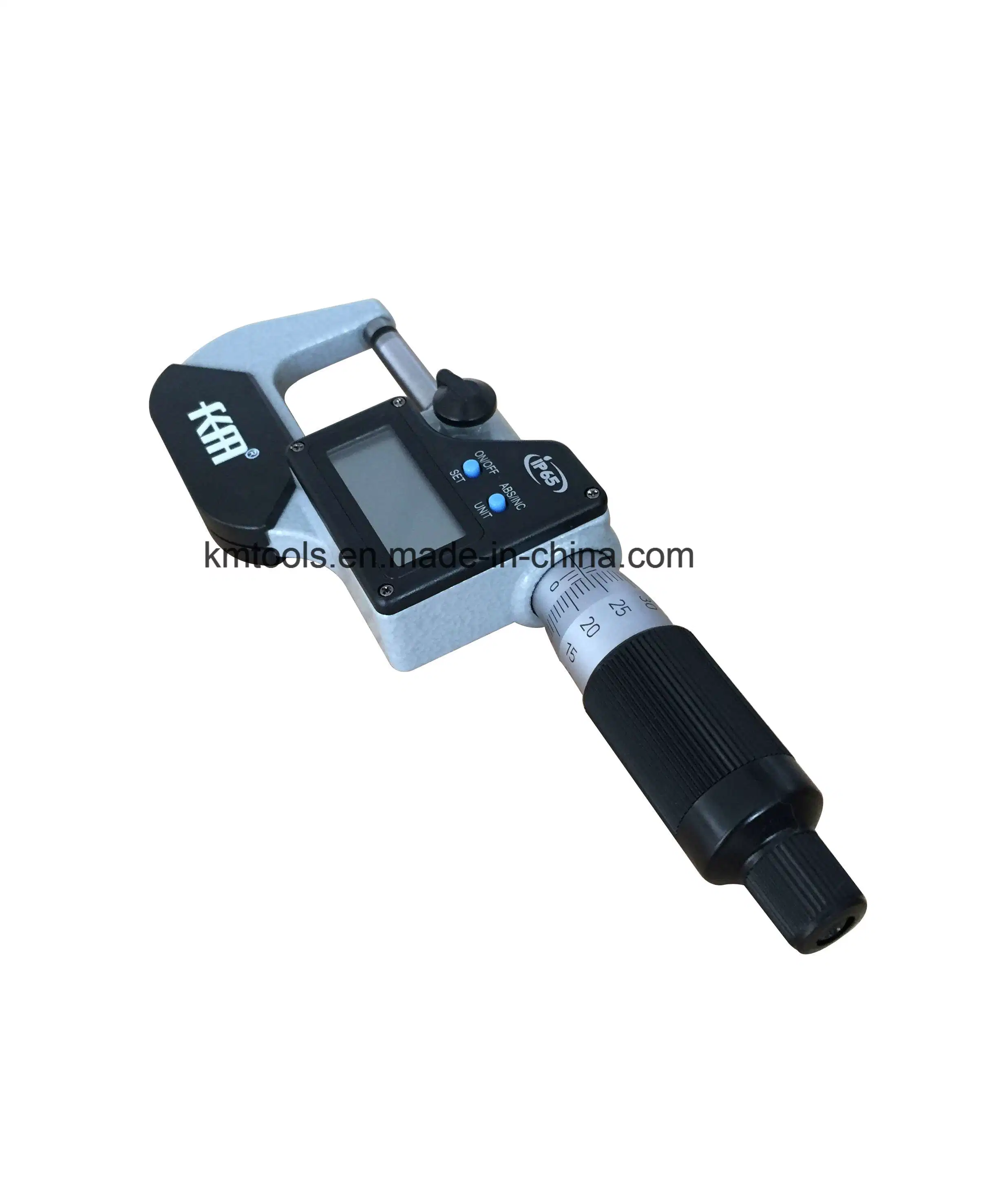 IP65 Protection Degree 0-25mm Electronic Digital Display Outside Micrometer