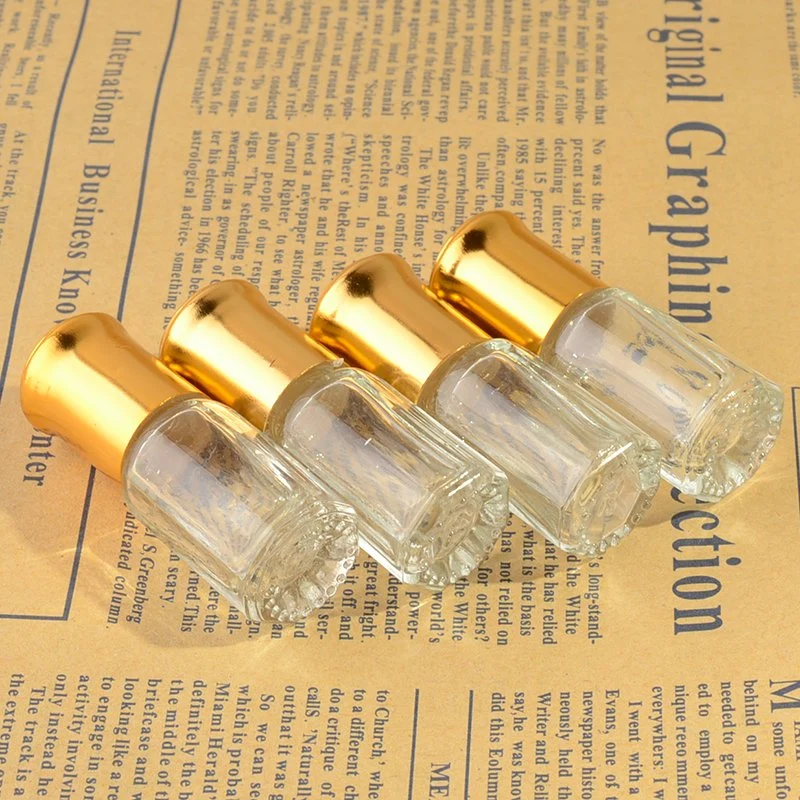 3mL 6ml 9ml 12ml botella de vidrio de Perfume Roll-On