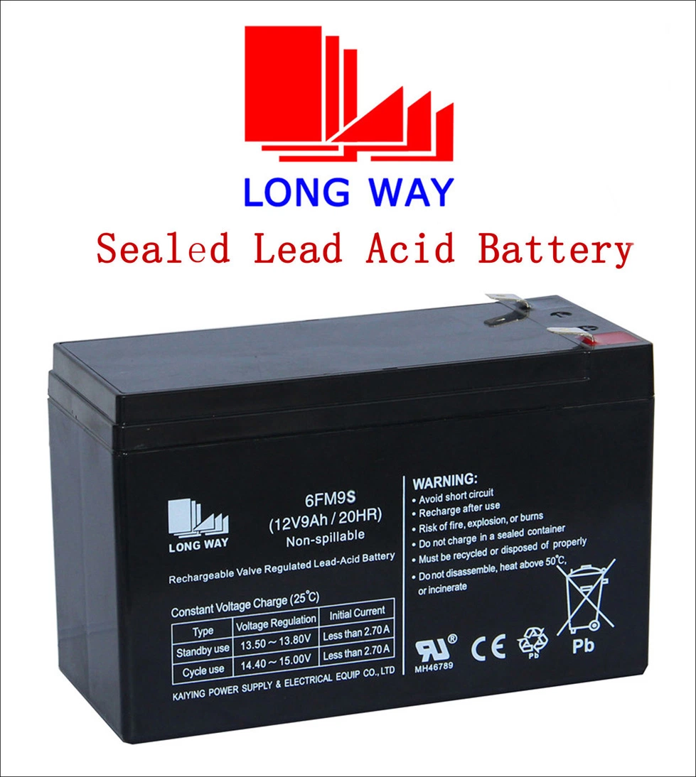 12V9s AGM Battery for Solar Air-Conditioner with High Discharge Rate